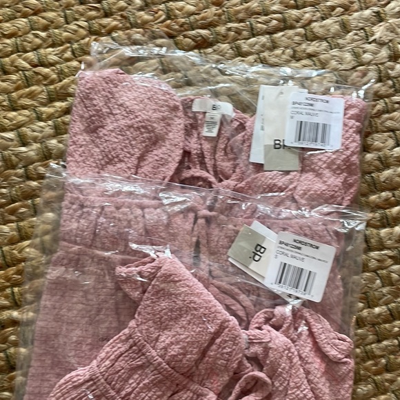 FINAL PRICE ❤️🔥 BP ✨ PINK CRINKLE CAMISOLE NWT - Picture 8 of 8